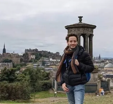 Gonzalo in Edinburgh.