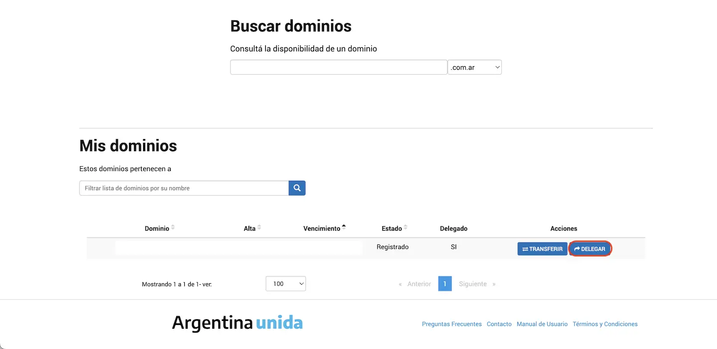 Delegating a .com.ar domain with Cloudflare | Gonzalo Hirsch
